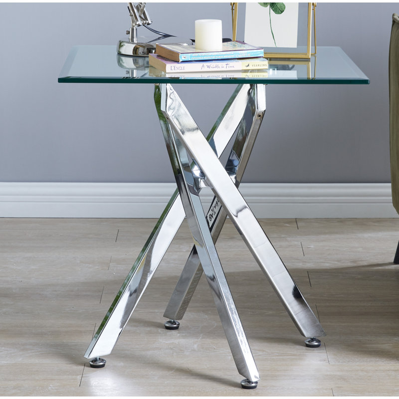 Metro Lane Beistelltisch Nickelsville Leonardo & Bewertungen | Wayfair.de